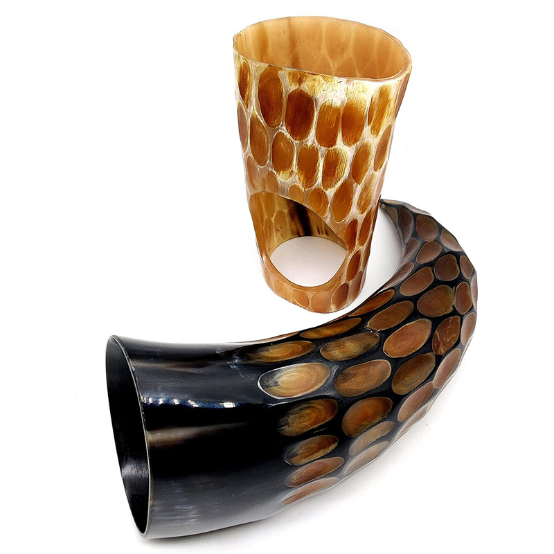 Viking Beer horn mug Game of throne vikings horn Medieval Drinking Horn with attractive carving