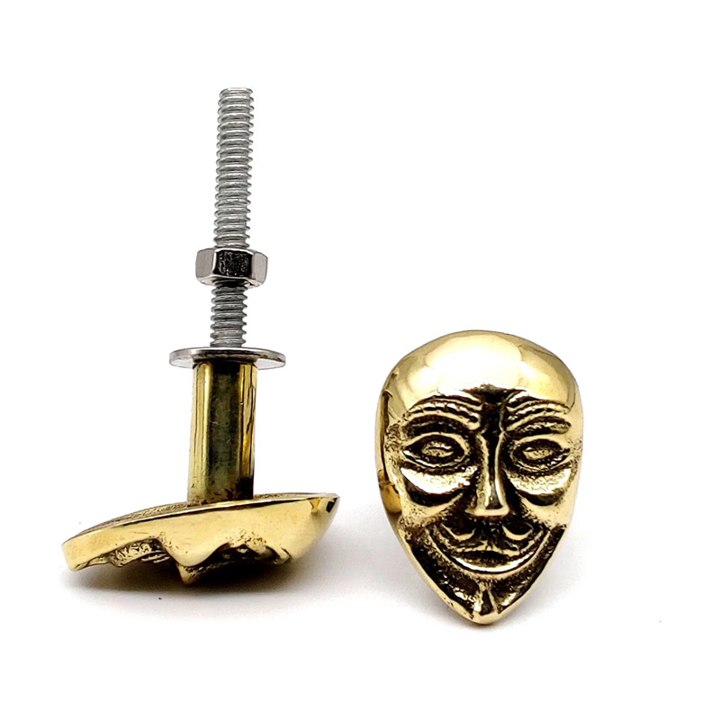 Brass V For Vendetta Halloween Drawer Pulls Dresser Knob And Push Handle For Cabinets