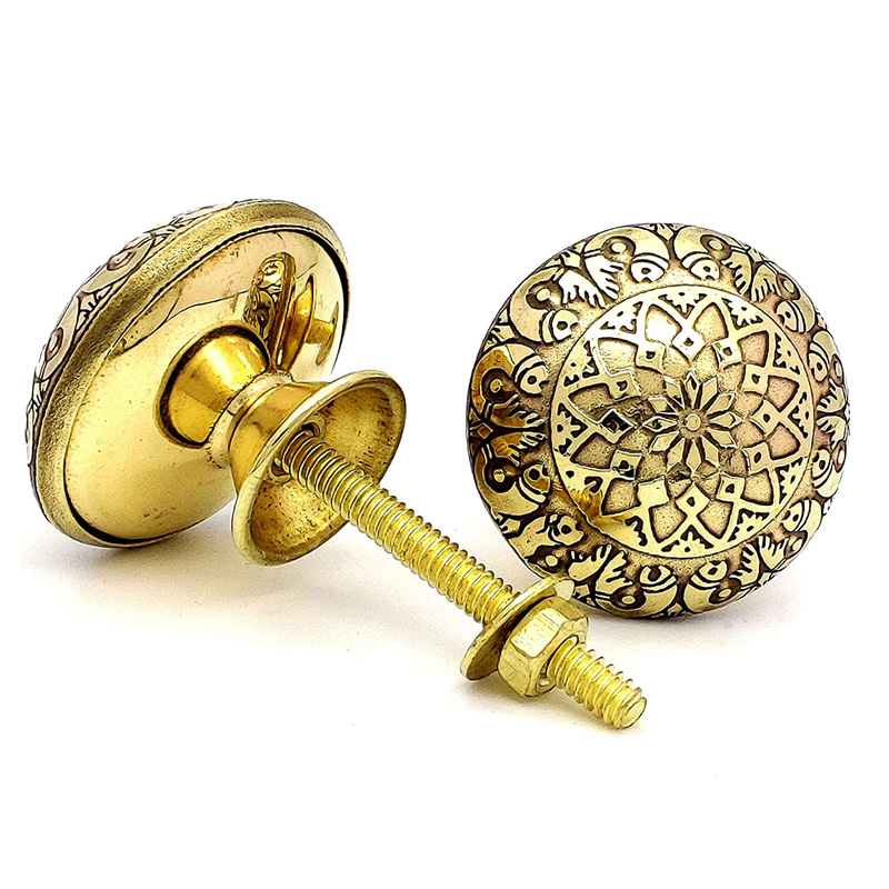 Brass Door Knobs/Drawer Pulls Dresser Door Knobs/Pull Wardrobes & Kitchen Cupboards/Handmade